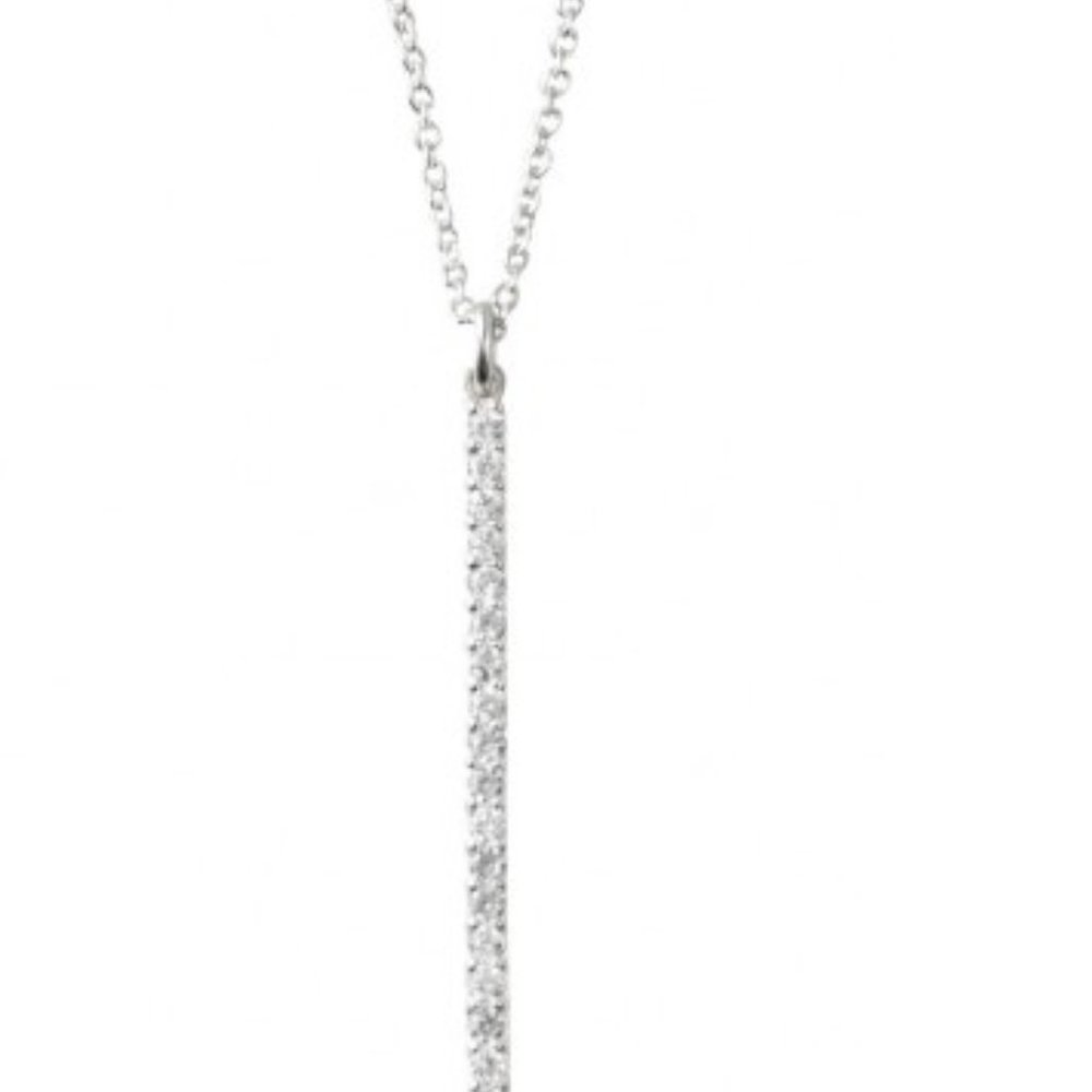Stella and Dot Fine Line necklace.
